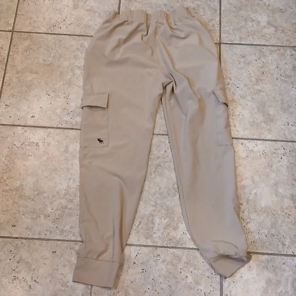 Abercrombie Kids Tan Joggers Size 15/16 - Picture 3 of 3